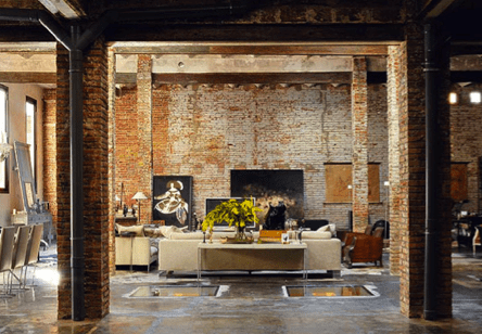 converted warehouse apartment