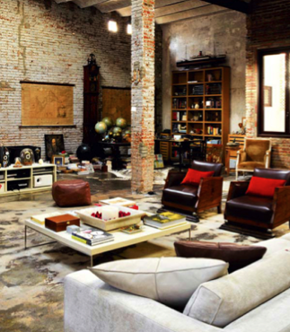 warehouse style apartment