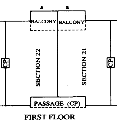 Baclony enclosure sectional title