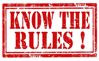 Know The Rules-stamp